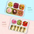 5212 Lunch Box 4 Compartment With Leak Proof Lunch Box For School  Office Use - Shop Gharse