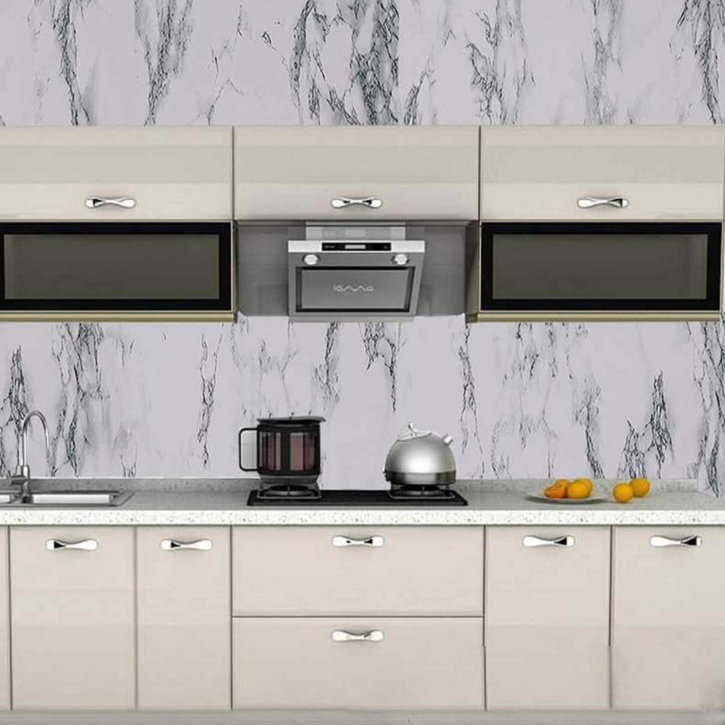 Adhesive Kitchen Wallpaper (2m X 60 Cm) - Shop Gharse