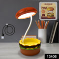 Burger Delight Folding Led Night Lamp (1 Pc) - Shop Gharse