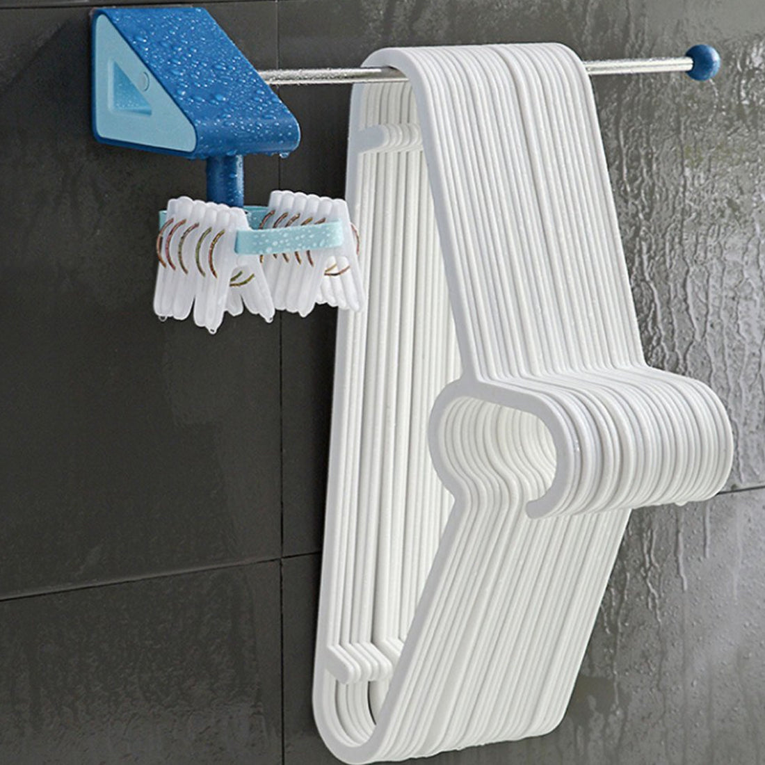 1699 Kitchen Utensil Holder Hooks Self Adhesive Utensil Hangers Racks Hooks. - Shop Gharse