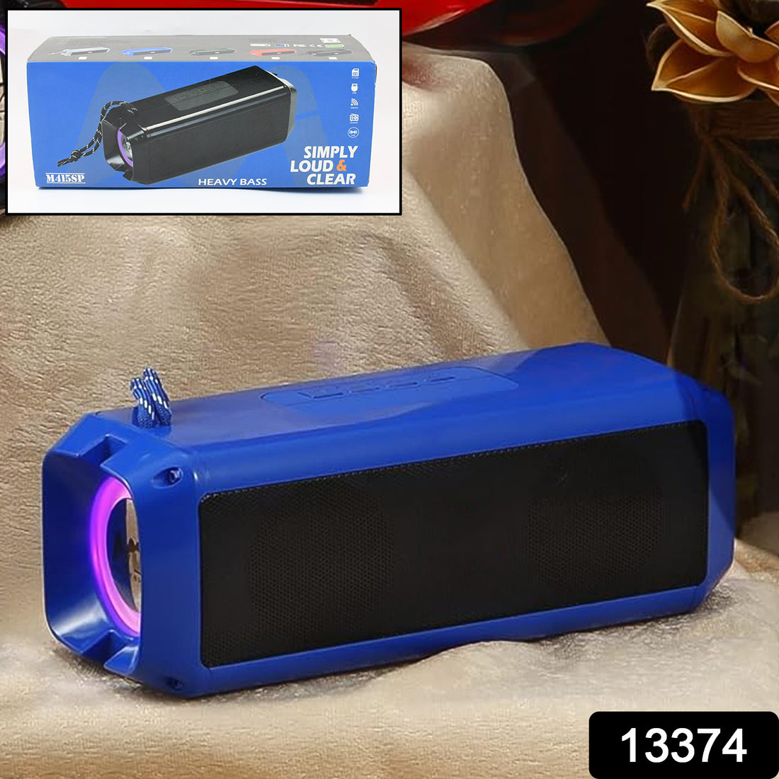 Portable Wireless Rechargeable Speaker Bluetooth Speaker (1 Pc) - Shop Gharse