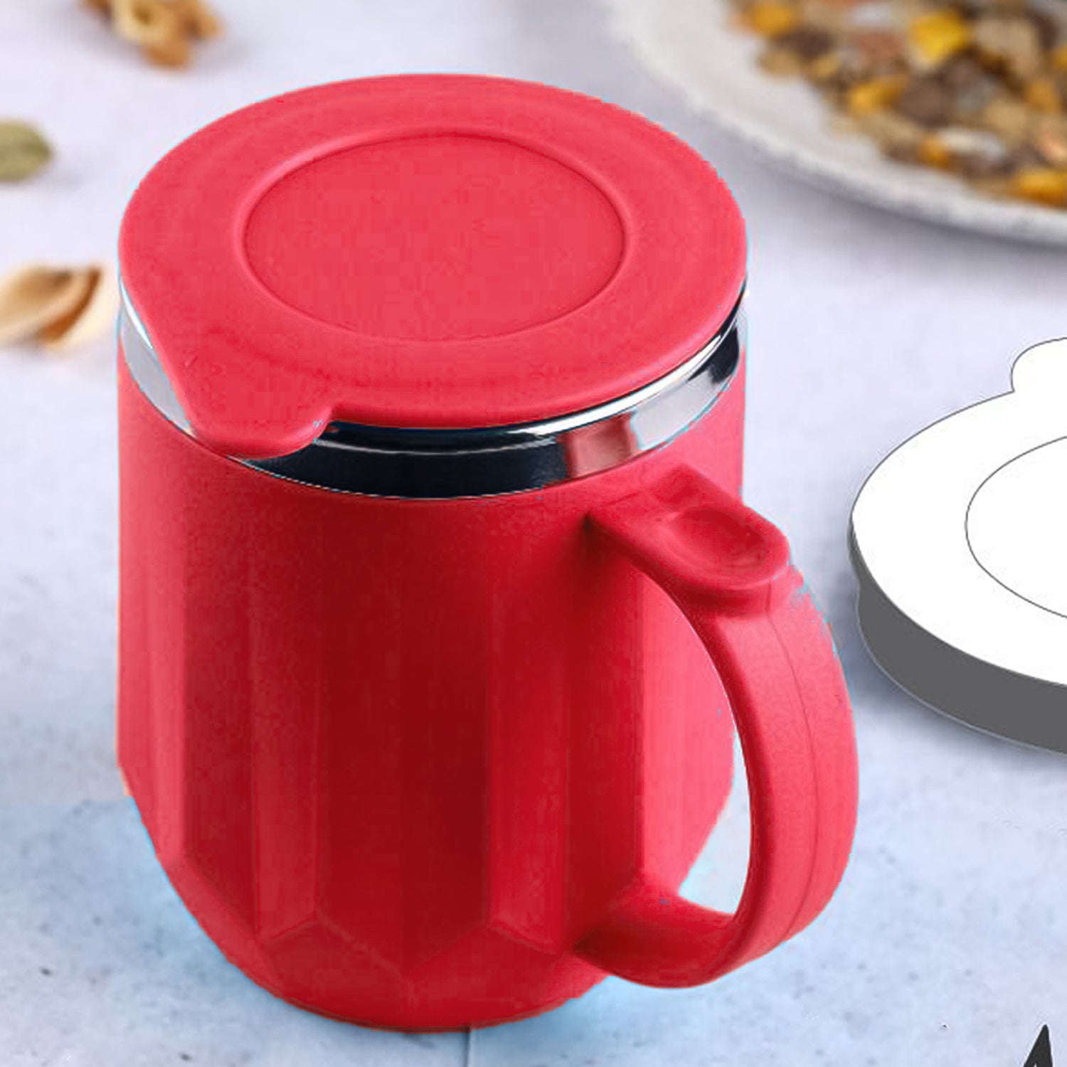Apex Stainless Steel Insulated Mug 350ml (1 Pc) - Shop Gharse