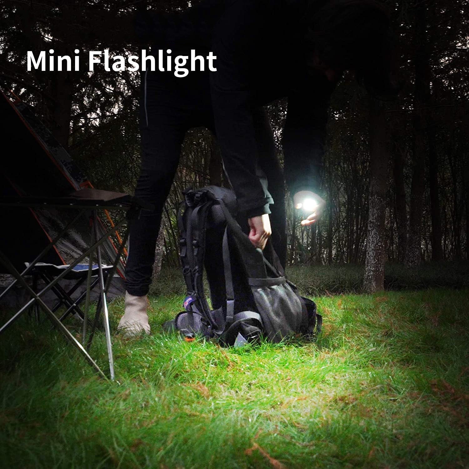 17784 Led Battery Operated Keychain Flashlight Small Work Light Withfolding Bracket Bottle Opener For Camping Hiking Emergency (1 Pc  Moq - 36 Pcs) - Shop Gharse