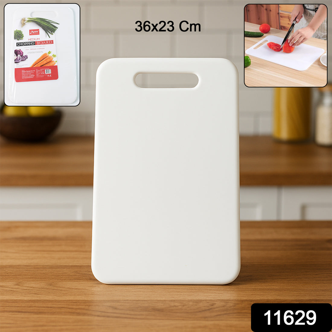Apex Medium Plastic Chopping Board (3623 Cm  1 Pc) - Shop Gharse