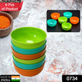 0734 Soup Bowls For Daily Use For Kitchen 6pcs - Shop Gharse