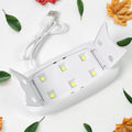 Uv Led Lamp Nail Dryer Mini Portable Nail Lamp Professional  (1 Pc) - Shop Gharse
