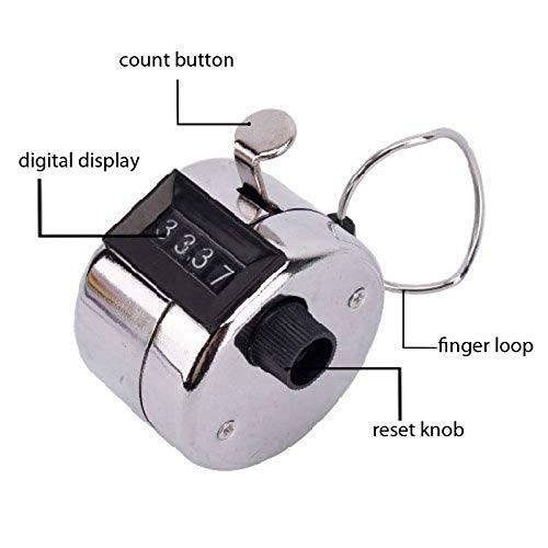 1550 4 Digits Hand Held Tally Counter Numbers Clicker - Shop Gharse