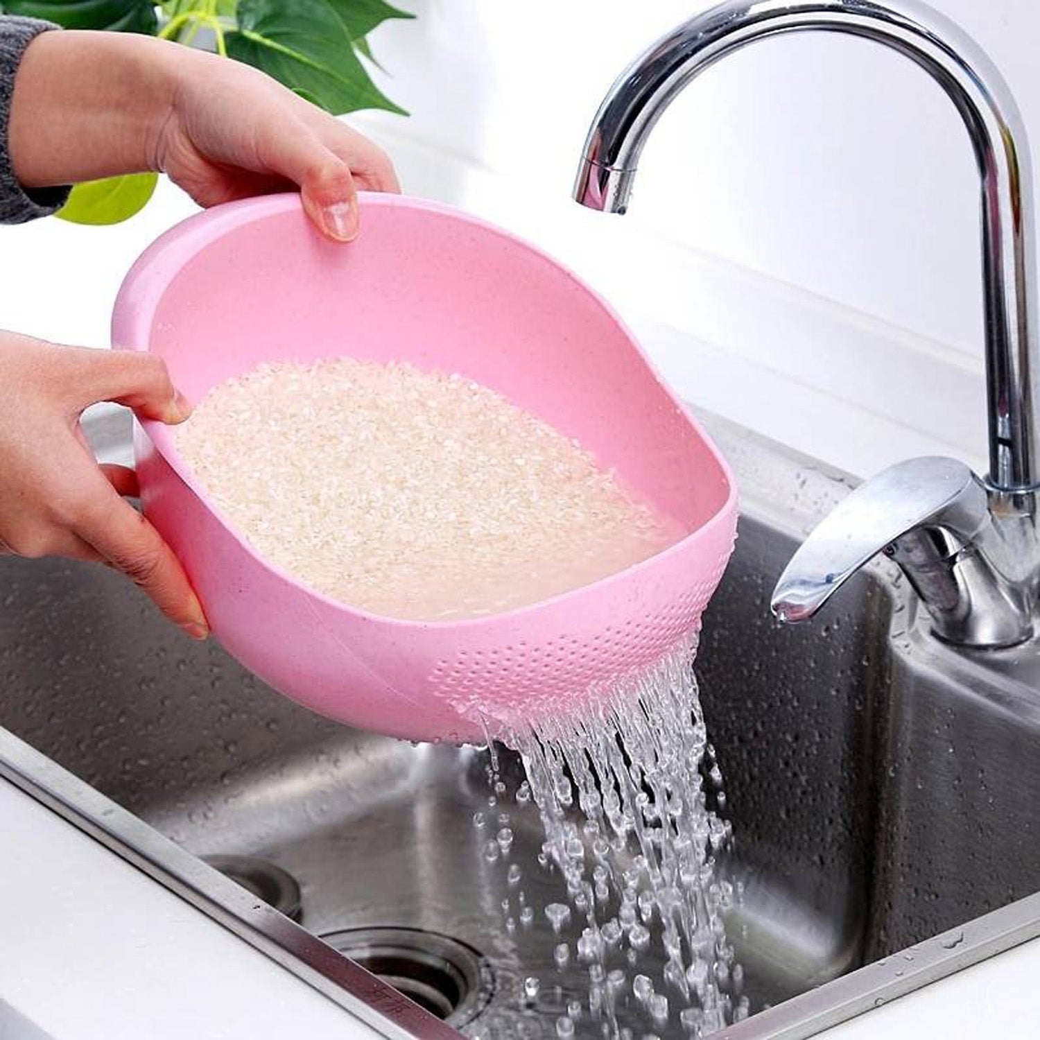 Multipurpose High Quality Washing Bowl For Rice (1 Pc) - Shop Gharse