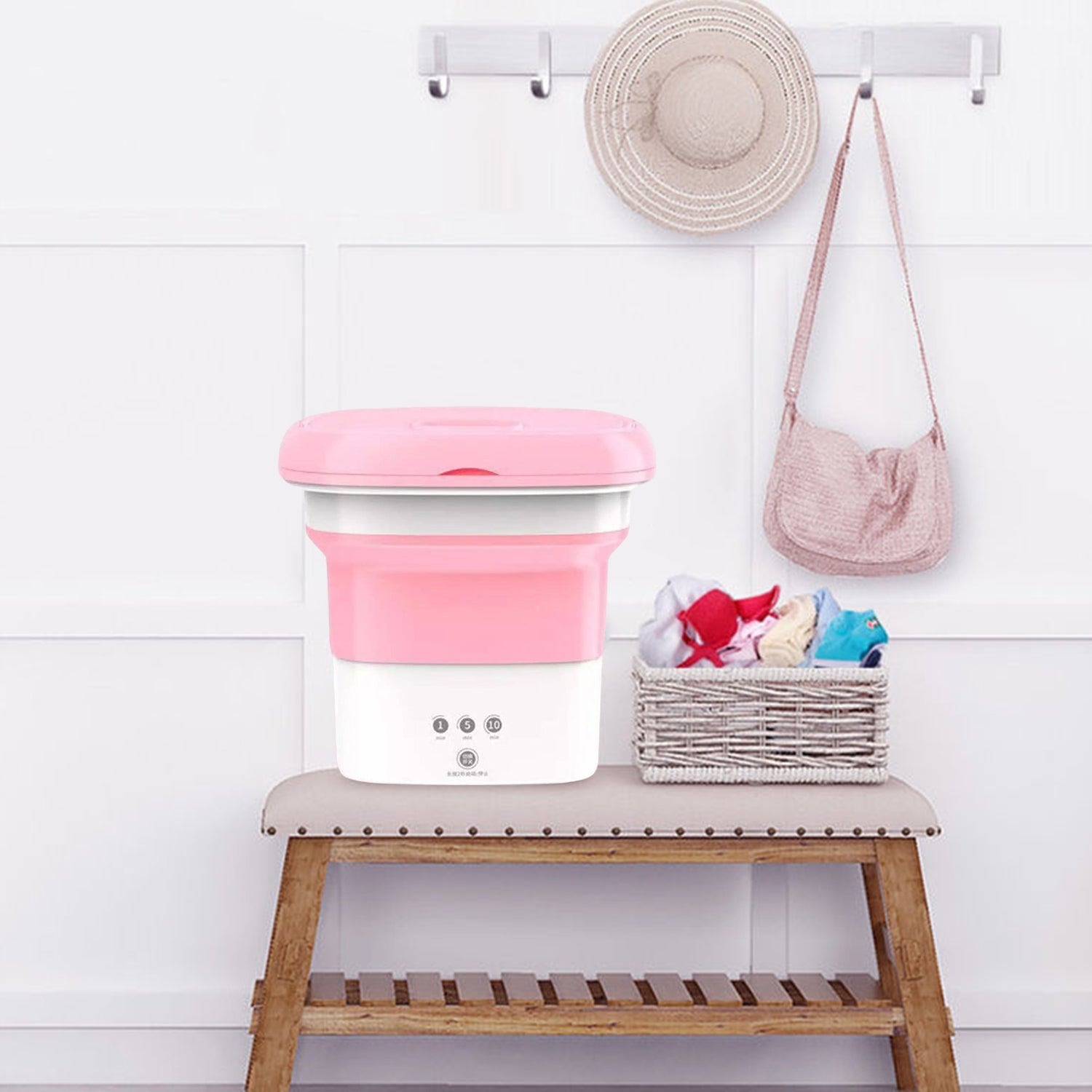 1335 Mini Foldable Washing Machine - Shop Gharse