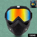 Motorcycle Goggles Off-road Helmet Goggles Windproof Glasses Goggles Mask (1 Pc) - Shop Gharse
