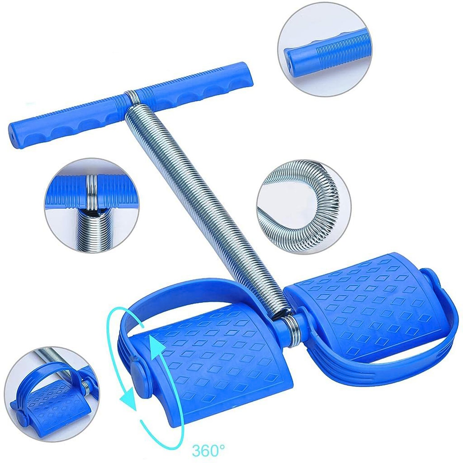 Spring Tension Pull Rope Resistance Band Exercise Strap Single Spring (1 Pc) - Shop Gharse