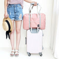 Large Capacity Luggage Bag Foldable Waterproof Travel Bag (1 Pc  Mix Color) - Shop Gharse