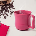 Premium Plastic Coffee  Tea Cups  Mug With Handle (1 Pc  With Color Box  Mix Color) - Shop Gharse