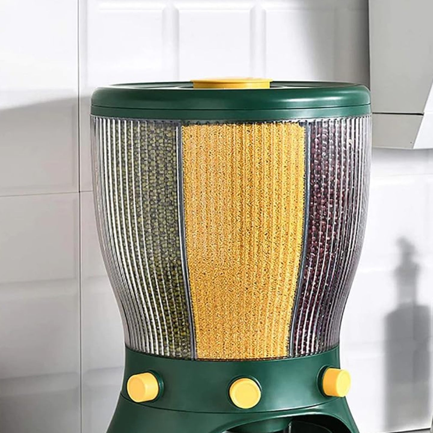 4 In 1 360 Degree Rotation Cereal Dispenser (Approx 10 Kg  1 Pc) - Shop Gharse