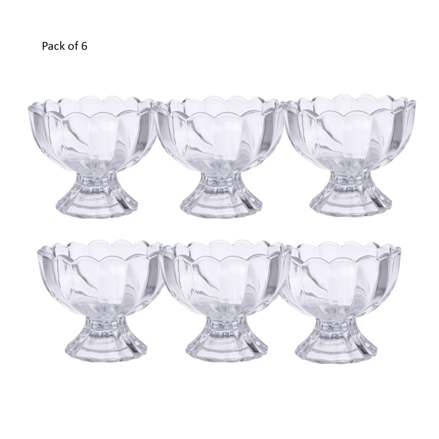 0091c Serving Dessert Bowl Ice Cream Salad Fruit Bowl - 6pcs Serving Dessert Bowl Ice Cream Salad Fruit Bowl - 6pcs - Shop Gharse