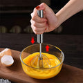 Hand Push Mixer Egg Whisk Stainless Steel Blender (1 Pc) - Shop Gharse