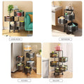 Metal Round High Quality Kitchen Trolley With Wheels (3 Layer  1 Pc) - Shop Gharse