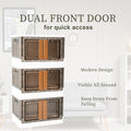 Plastic Folding Wardrobe Storage Organizer (1 Layer  1 Pc) - Shop Gharse