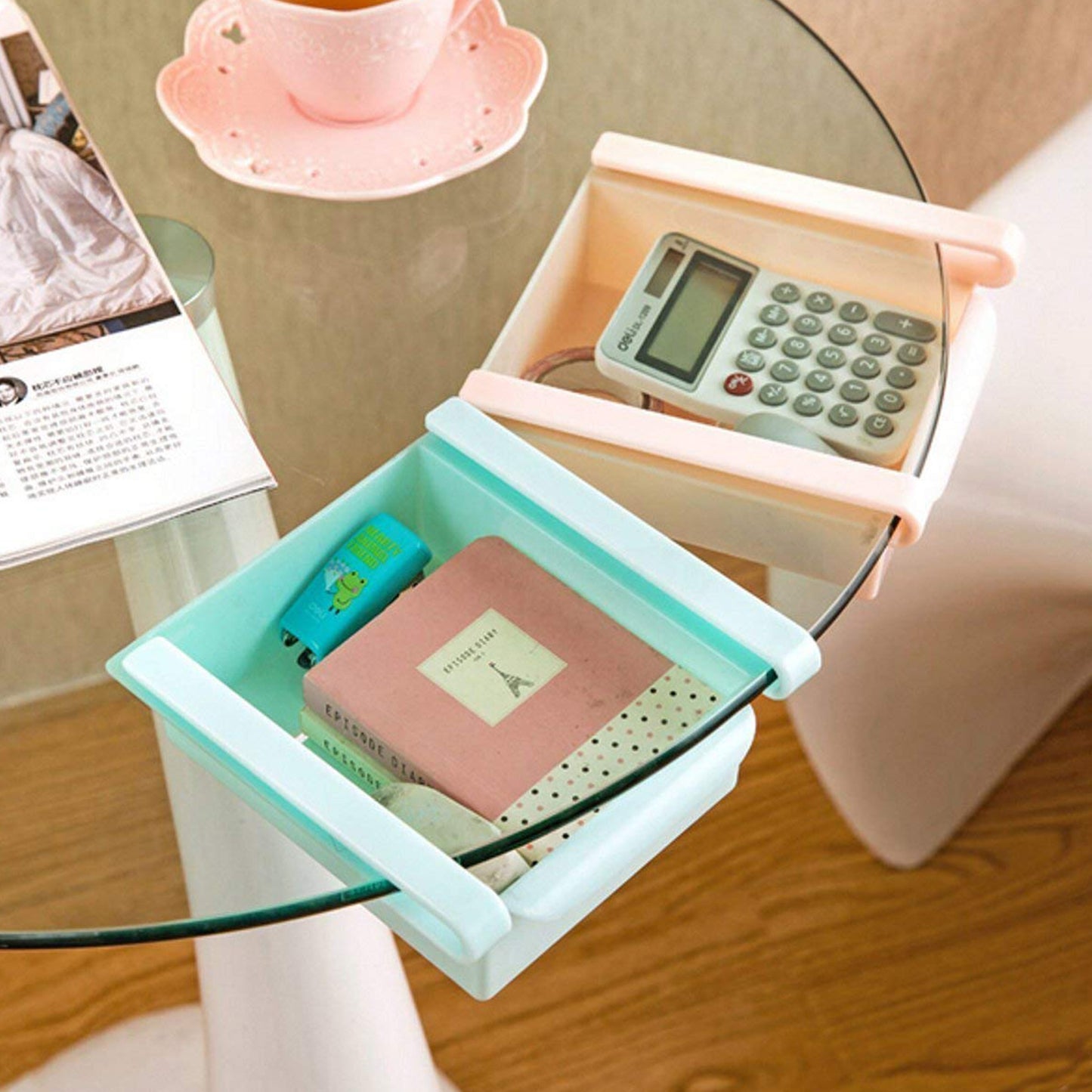 Adjustable Sliding Refrigerator Storage Basket (1 Pc) - Shop Gharse