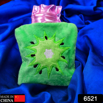 6521 Green Sun Small Hot Water Bag With Cover For Pain Relief Neck Shoulder Pain And Hand Feet Warmer Menstrual Cramps. - Shop Gharse
