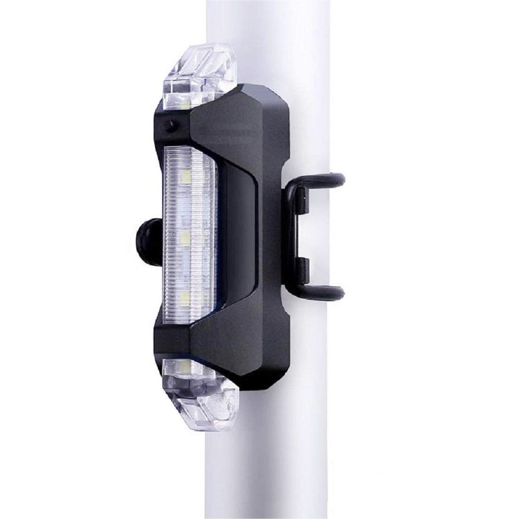 1560 Rechargeable Bicycle Front Waterproof Led Light (White) - Shop Gharse