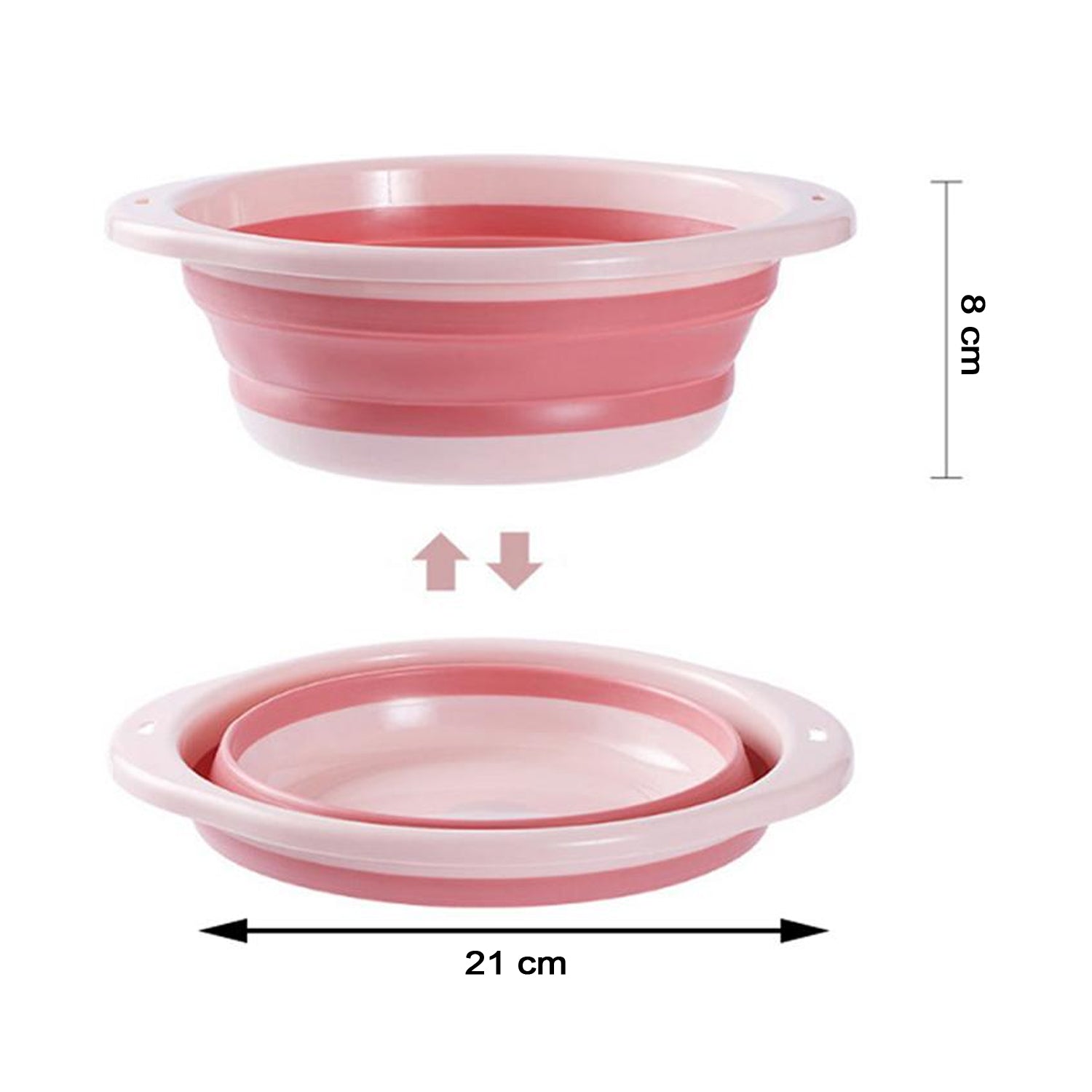 2940 Multi-purpose Portable Collapsible Folding Tub With Hanging Hole  Save Storage Space Also Use For Multi Use - Shop Gharse