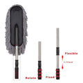 4749 Car Duster Long Retractablesoftnon-sliphandle Multipurpose Microfiber Wash Brush Vehicle Interior And Exterior Cleaning Kit With For Car Boats Or Home - Shop Gharse