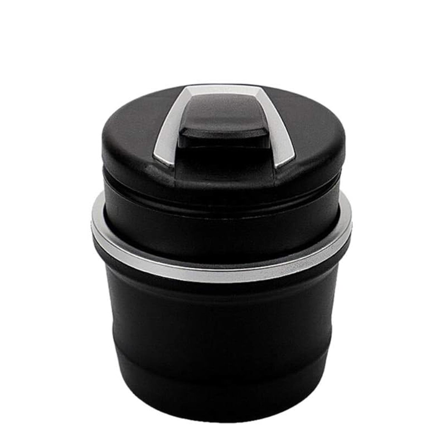 Portable Car Ashtray With Lid And Blue Led Light (1 Pc  With Color Box) - Shop Gharse