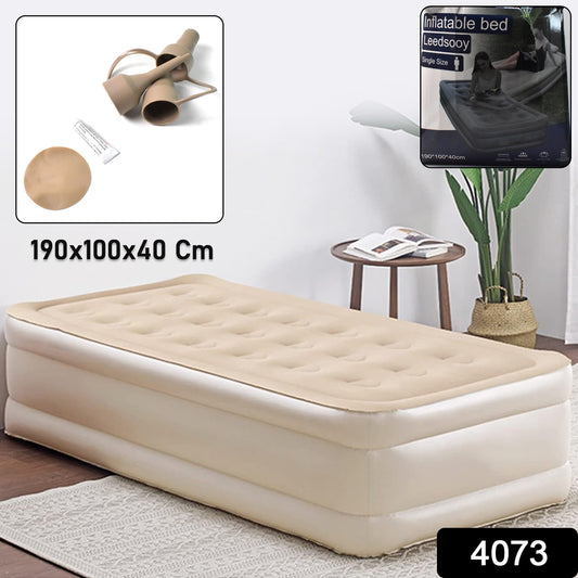 Portable Inflatable Bed Folding Lazy Bed (190x100x40 Cm  1 Pc) - Shop Gharse