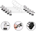 7202 Hangers With 2-adjustable Anti-rust Clips (Pack Of 12) - Shop Gharse