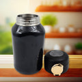 Thermos Steel Bottle Push Button  Fashion Cup Temperature Display Bottle (420 Ml) - Shop Gharse