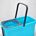 4028 Quick Spin Mop Plastic Spin Bucket Floor Cleaning Easy Wheels  Big Bucket Floor Cleaning Mop With Bucket - Shop Gharse