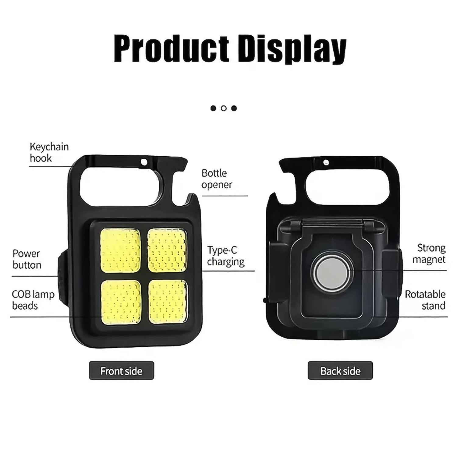4 Led Mini Keychain Light (1 Pc) - Shop Gharse