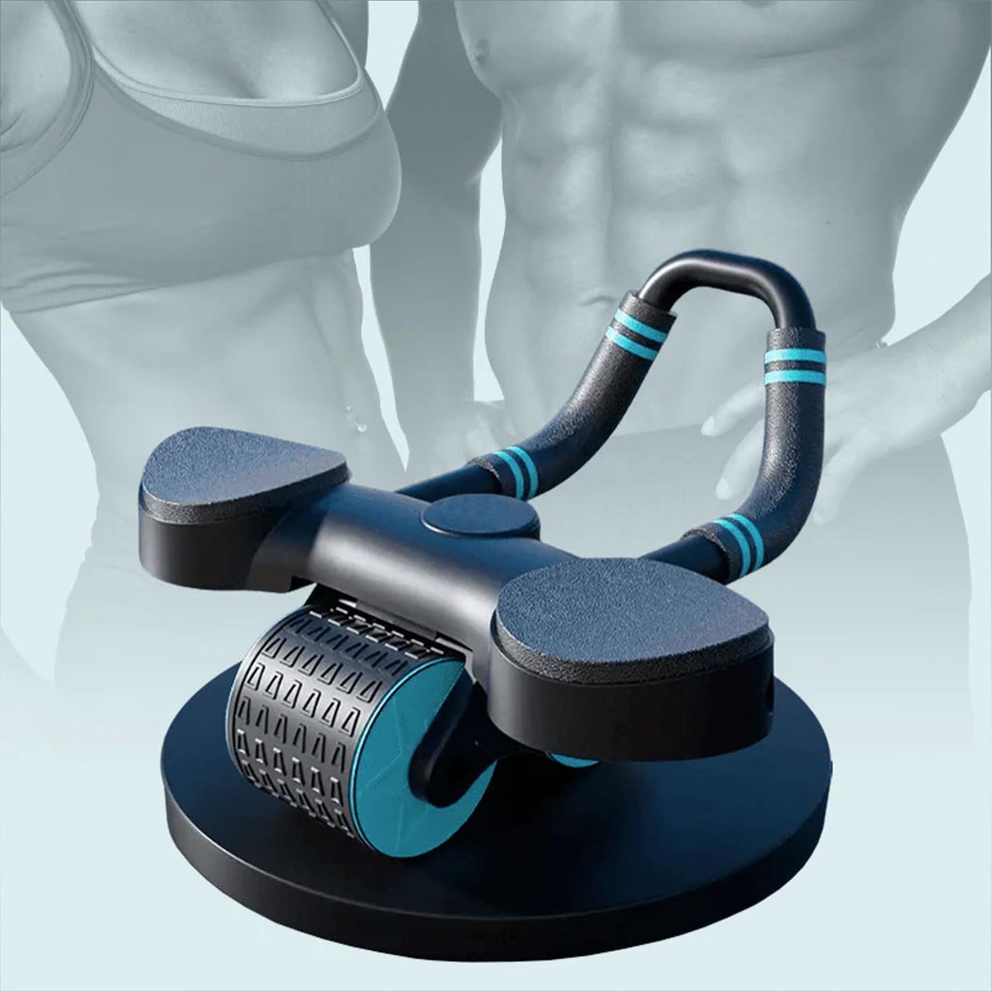 Abdominal Wheel Roller Widened Elbow Support Roller With Timer  Skipping Rope (1 Set) - Shop Gharse