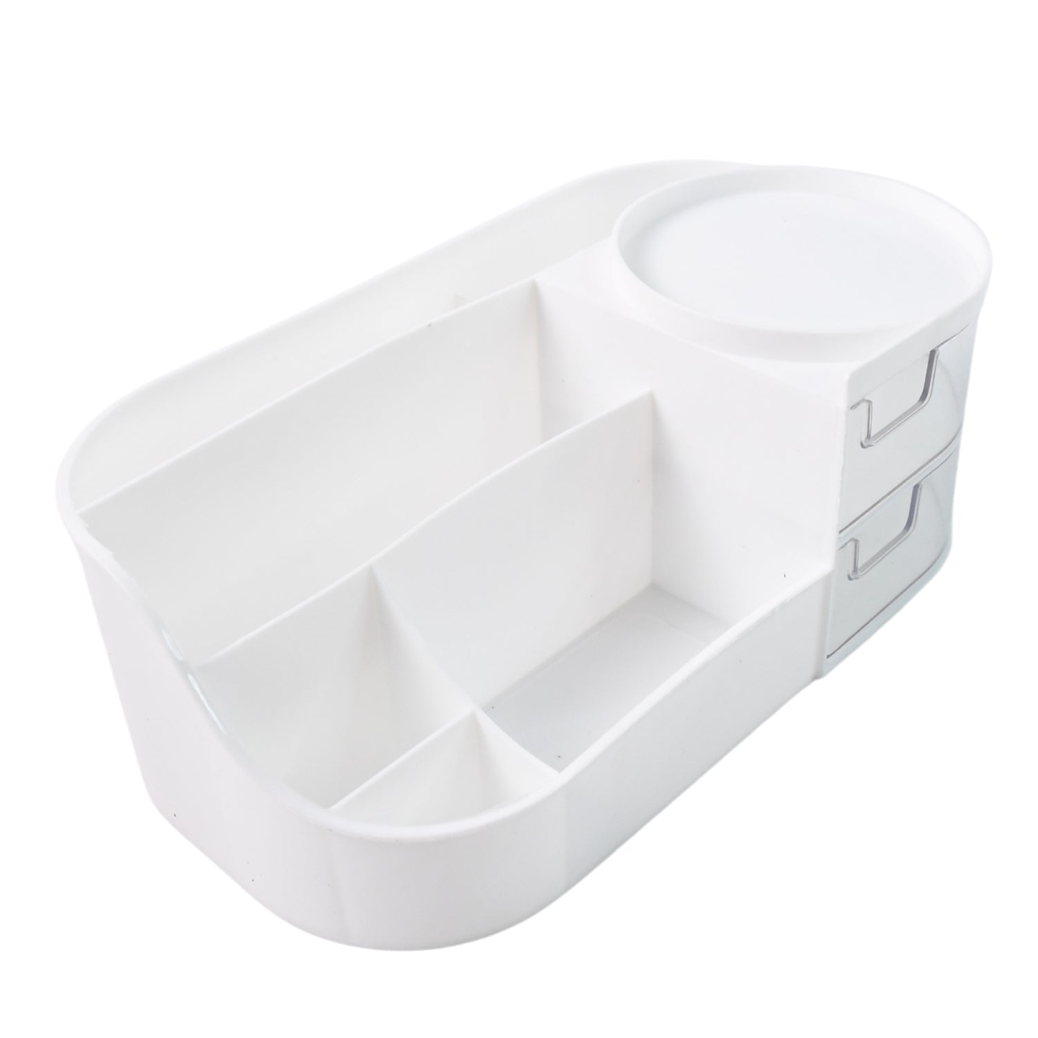 Multi-functional Plastic Vanity Storage Box - Shop Gharse