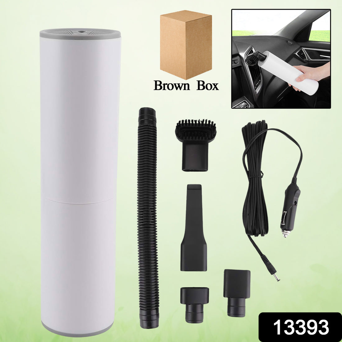 Handheld Vacuum Cleaner - Mini Portable Car Vacuum Cleaner (1 Set) - Shop Gharse