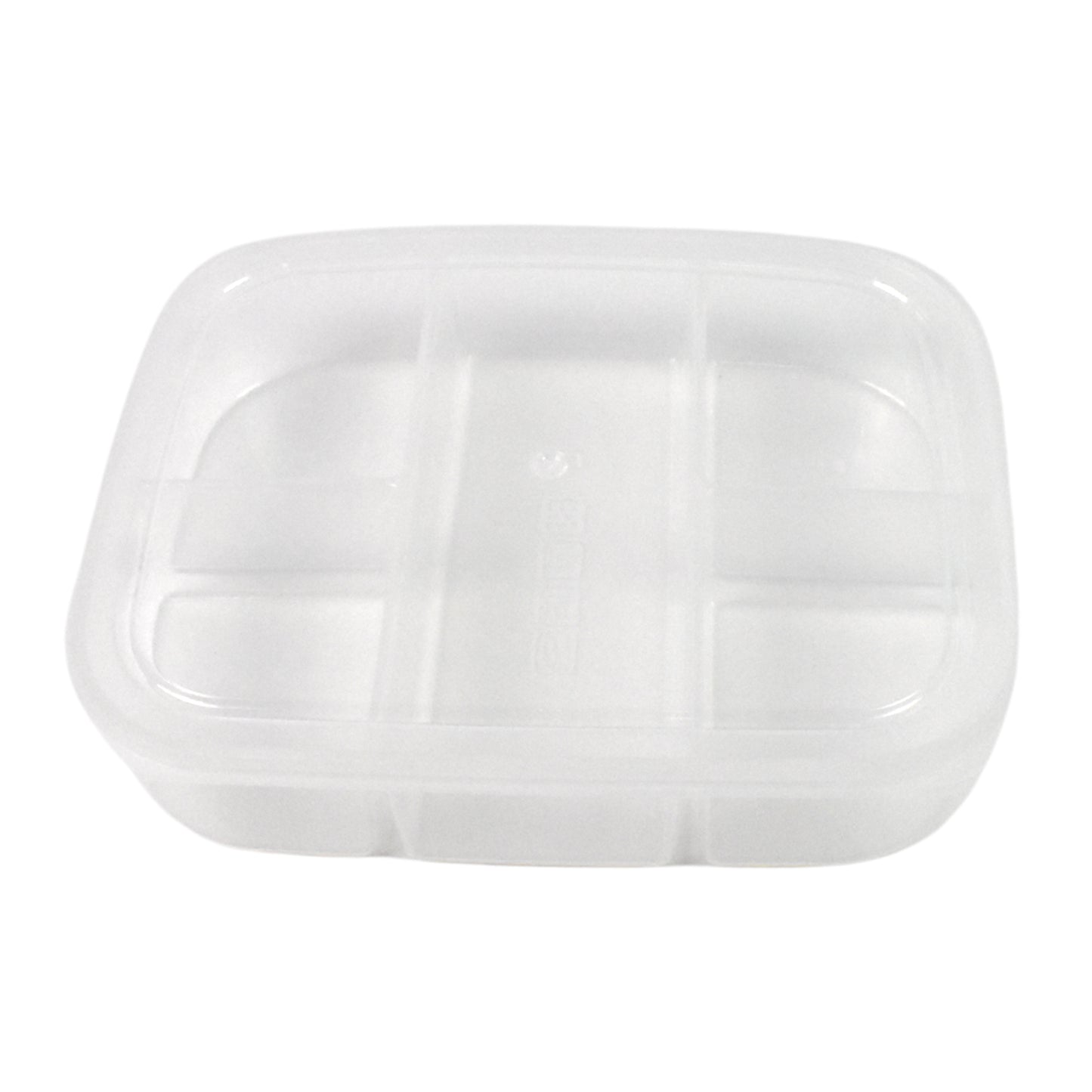 Plastic 5- Compartment Excellent Container Reusable Lunch Box (1 Pc) - Shop Gharse