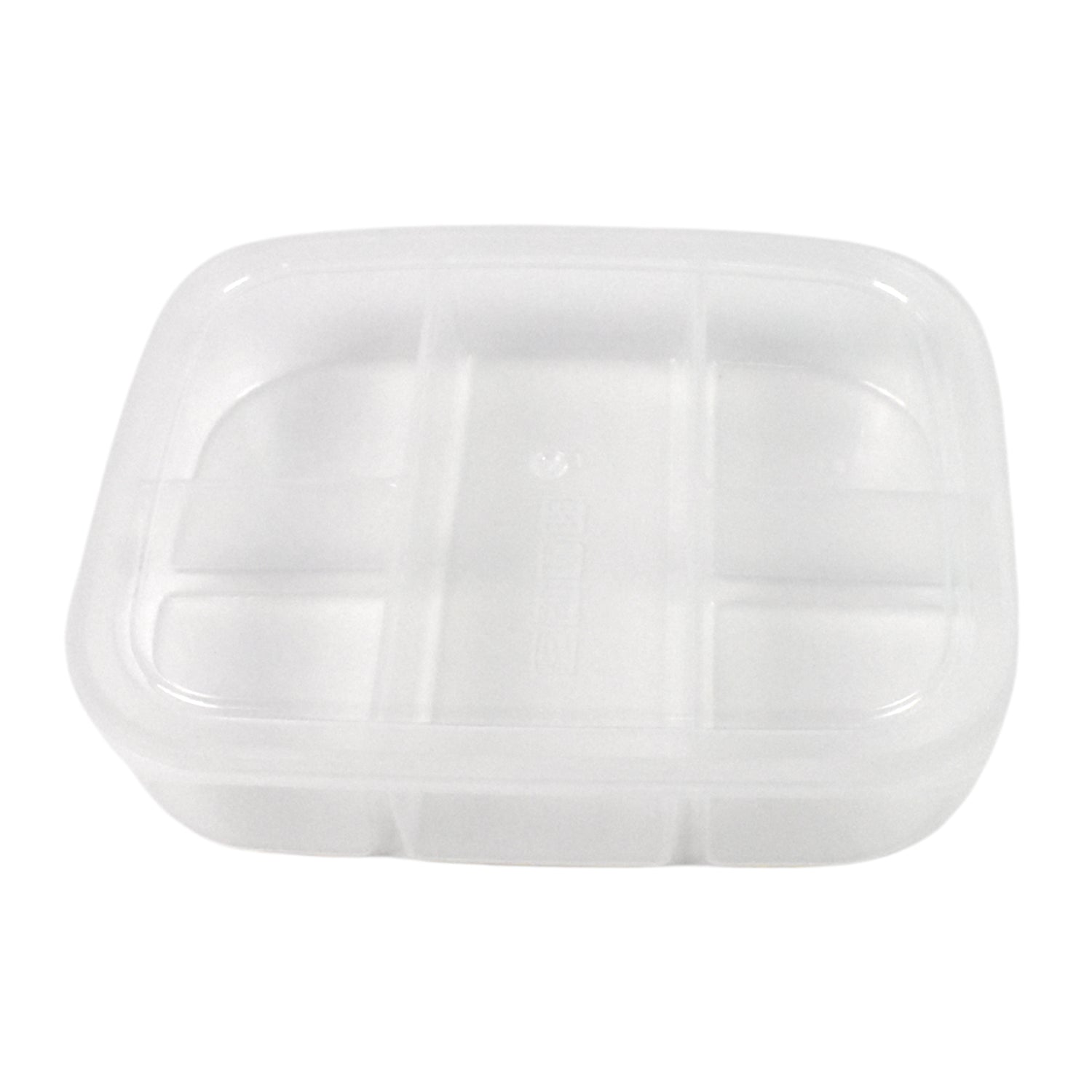 Plastic 5- Compartment Excellent Container Reusable Lunch Box (1 Pc) - Shop Gharse