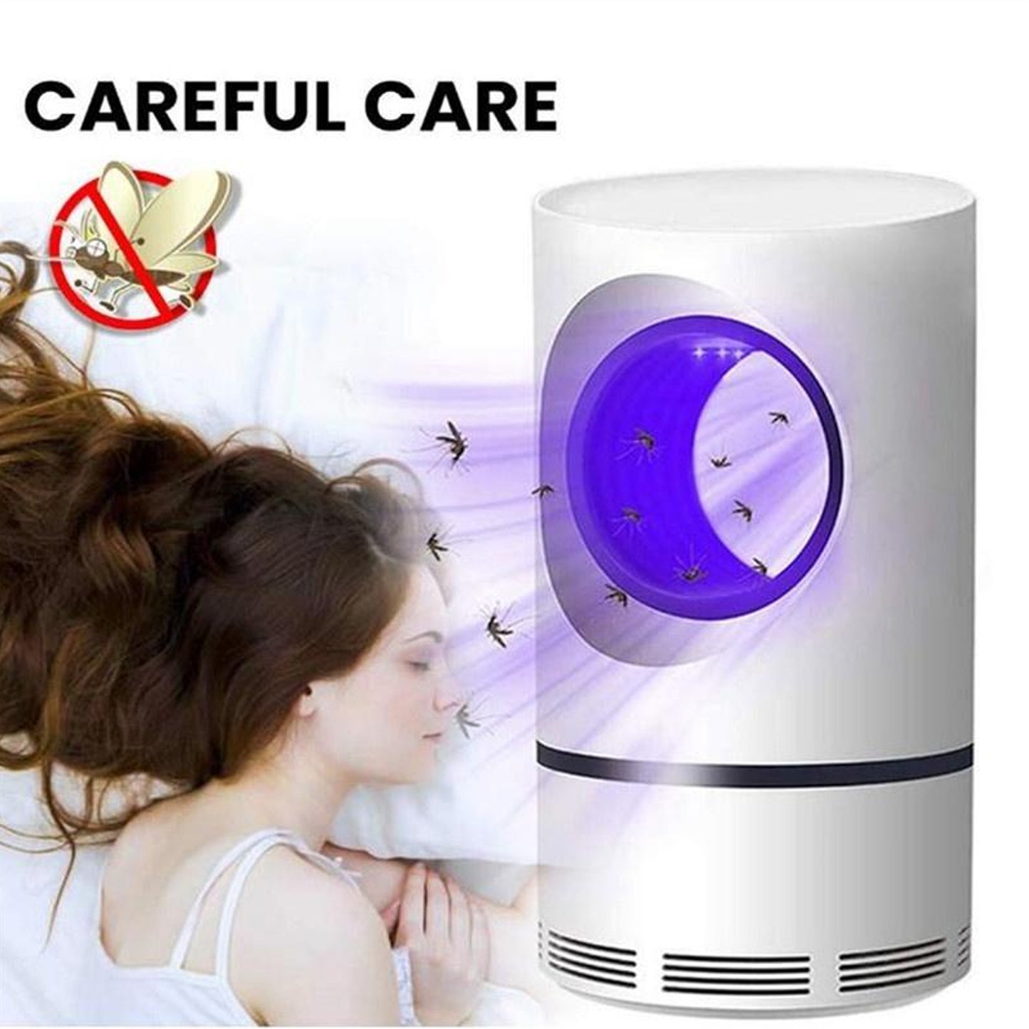 1225 Electronic Led Mosquito Killer Lamps Machine For Home Insect Killer Electric Powered Machine Eco-friendly Baby Freezer Household Bin Display Rack - Shop Gharse