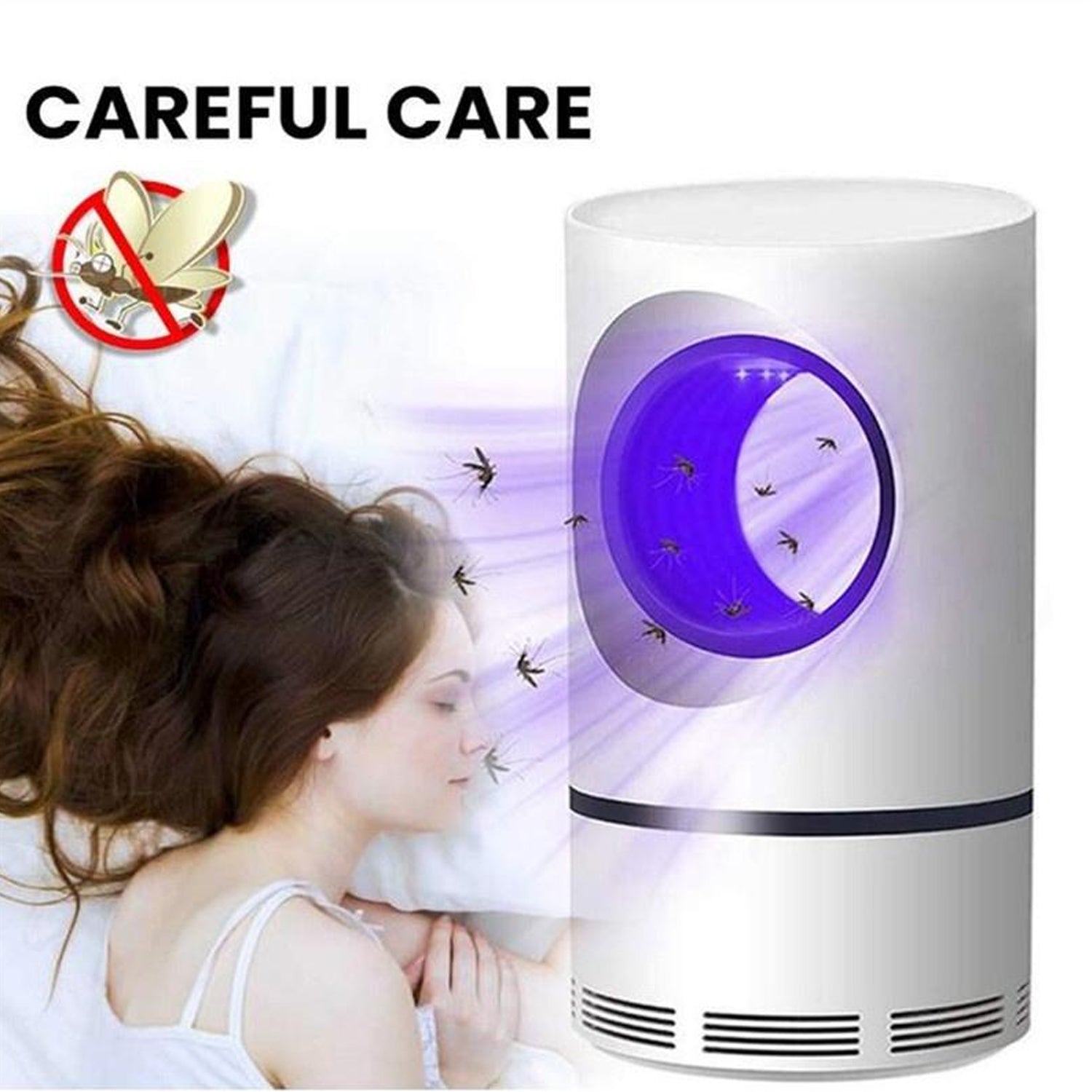 1225 Electronic Led Mosquito Killer Lamps Machine For Home Insect Killer Electric Powered Machine Eco-friendly Baby Freezer Household Bin Display Rack - Shop Gharse