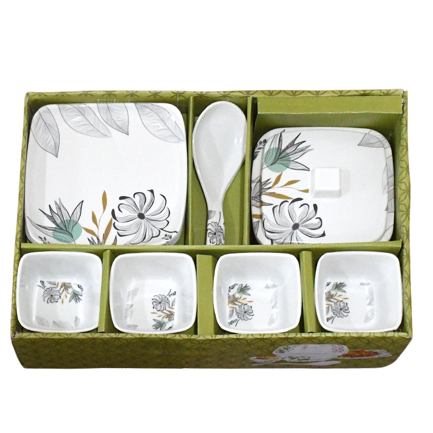 Divine Lunch Tableware Dinner Set (11 Pcs Set) - Shop Gharse