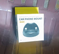 2 In 1 Car Anti-slip Mat Phone Holder Non Slip Sticky Phone Mount Holder (1 Set) - Shop Gharse