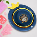 17514 Cartoon Shape Wash Basin Space Saving Multi Function Foldable Baby Wash Basin Easy Clean Lightweight Thicken For Washing Face For Home (33x31 Cm  1 Pc) - Shop Gharse