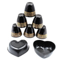 2 Bowl  6 Glass Snake Set ( 8 Pc Set ) - Shop Gharse