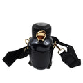 Thermos Steel Bottle Push Button  Fashion Cup Temperature Display Bottle (420 Ml) - Shop Gharse