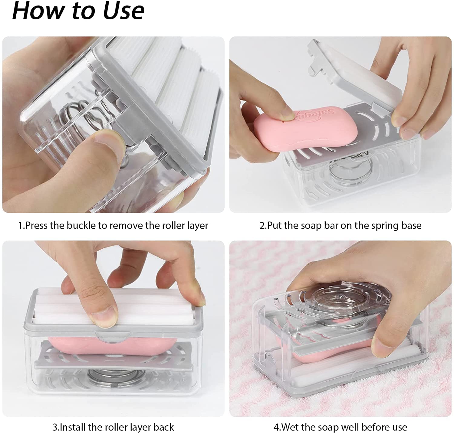 2 In 1 Soap Roller With Case (1 Pc) - Shop Gharse