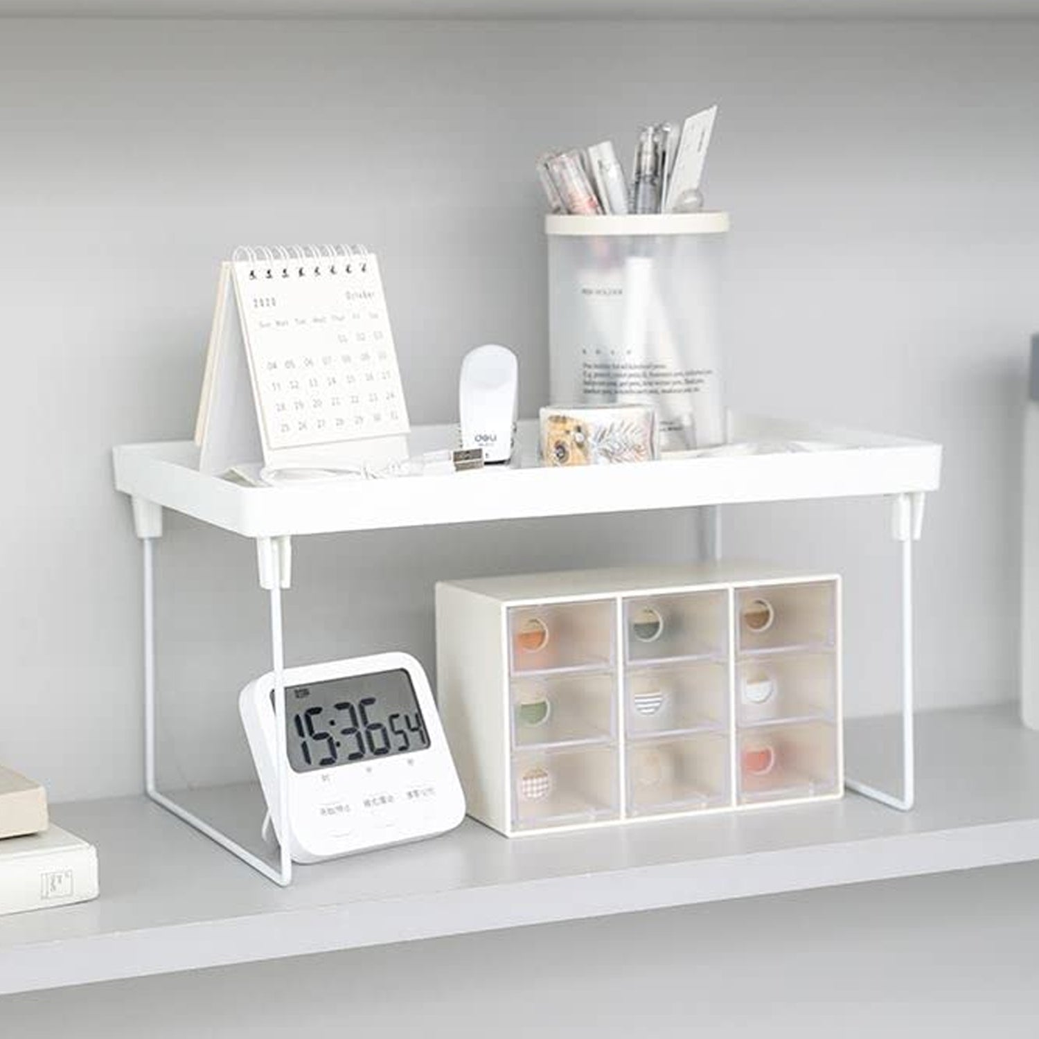 Plastic Bathroom Organizer Kitchen Utility Storage Rack (1 Pc) - Shop Gharse