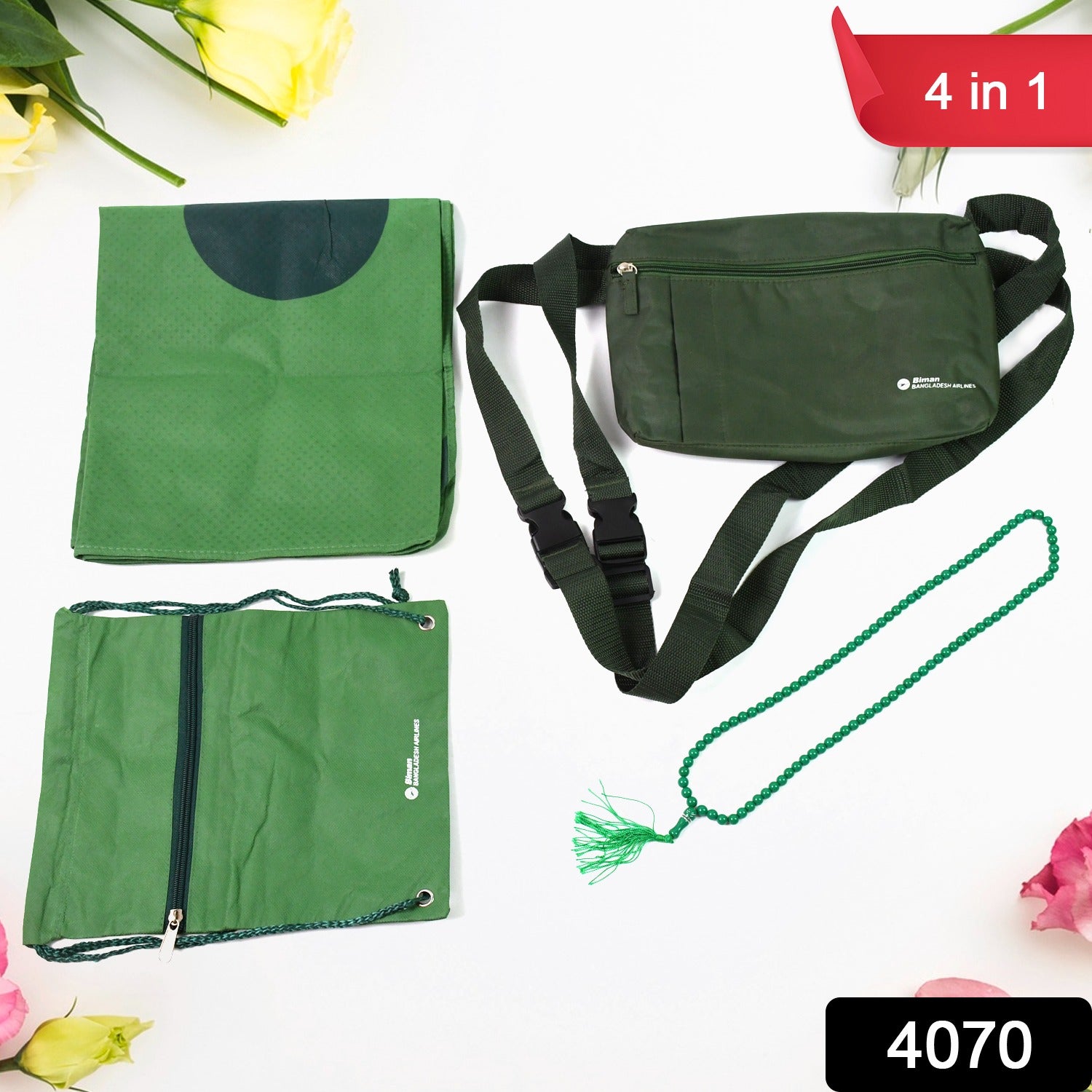 4 In 1 Shoulder Hajj Kit (4 Pcs Set) - Shop Gharse