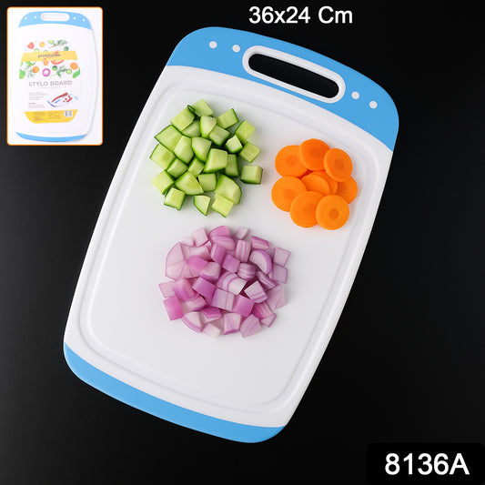 Ganesh Vegetables And Fruits Cutting Chopping Board Plastic Chopper Cutter Board (1 Pc) - Shop Gharse