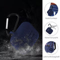 6473 Silicone Shockproof Protection Wireless Headphones Carrying Box Cover With Metal Keychain - Shop Gharse